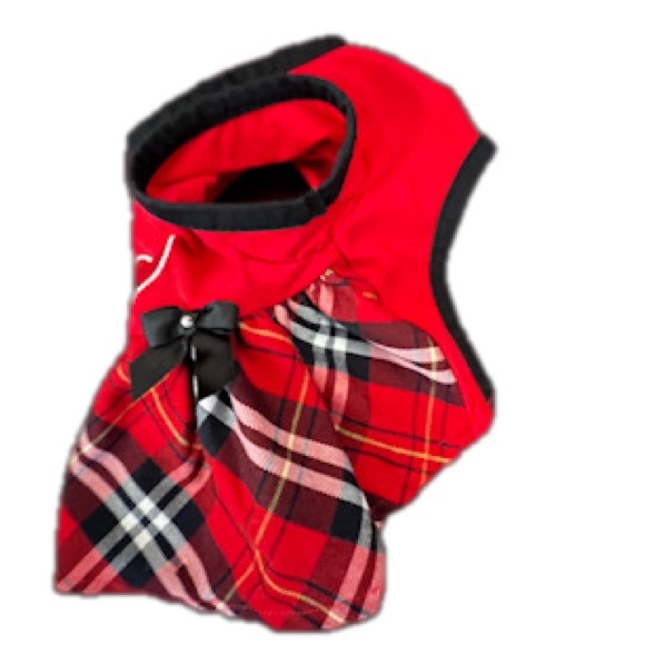 NWOT: Adorable dress for a play dog or real dog that is no more than 2-8 lbs. - Picture 8 of 9